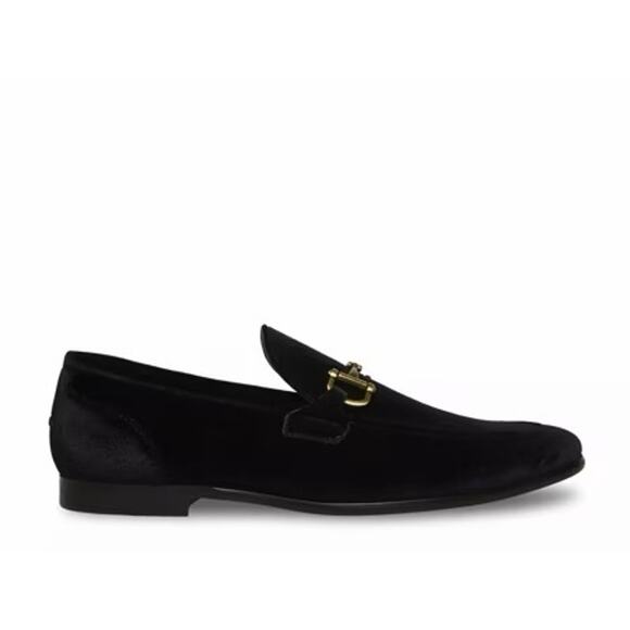 Steve Madden Delrayy Loafer - Free Shipping | DSW Steve Madden Sz 7 Delrayy Black Velvet Bit Slip On Men’s Dress Shoe Loafers